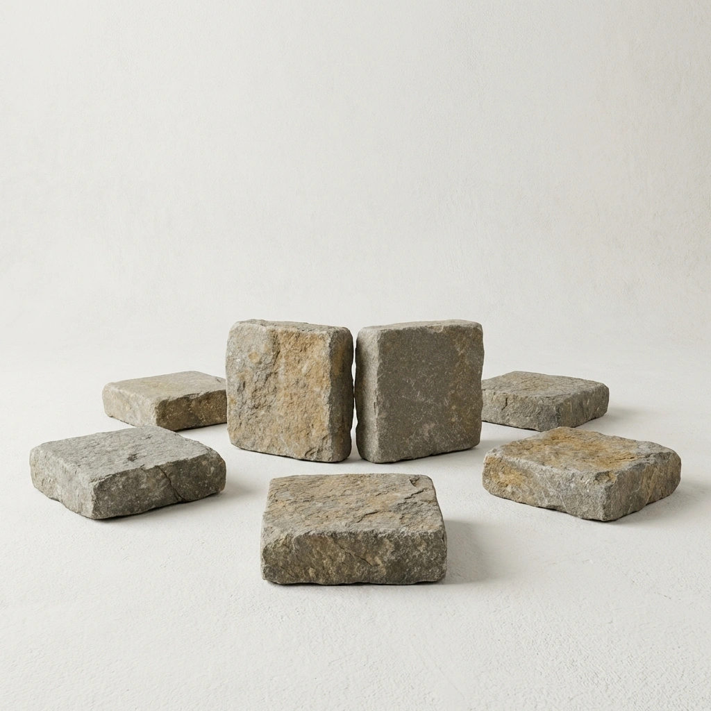 Tandoor Beige Limestone Cobblestone